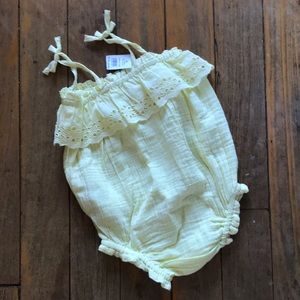$5 SALE! NWT GAP Yellow Romper
